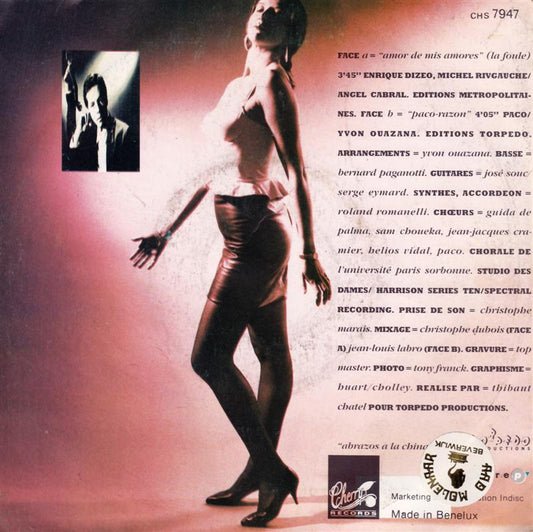 Paco - Amor De Mis Amores Vinyl Singles Vinyl Zeer Goed / Hoesje Goed "VINYLSINGLES.NL"