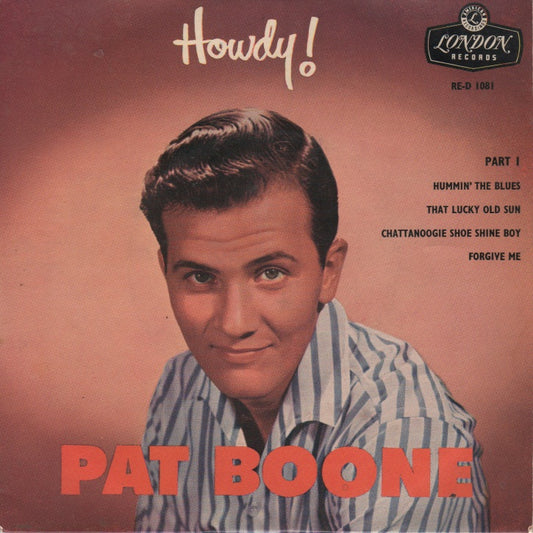 Pat Boone - Howdy ! Part1 (EP) 03281 Vinyl Singles EP VINYLSINGLES.NL