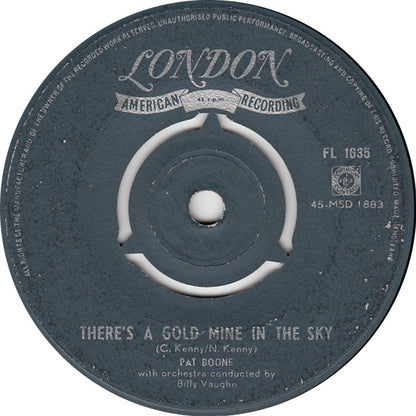 Pat Boone - There's A Gold Mine In The Sky Vinyl Singles VINYLSINGLES.NL