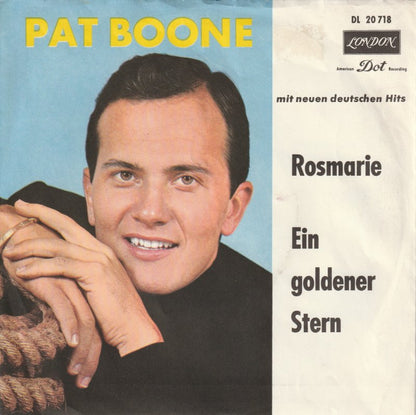 Pat Boone - Rosmarie Vinyl Singles VINYLSINGLES.NL