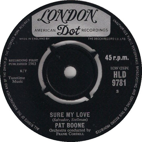 Pat Boone - I'll Find You Again 03310 Vinyl Singles VINYLSINGLES.NL