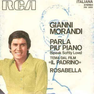 Gianni Morandi - Parla Piu Piano Vinyl Singles Vinyl Very Good (VG) <br> Hoes Good Plus (G+)