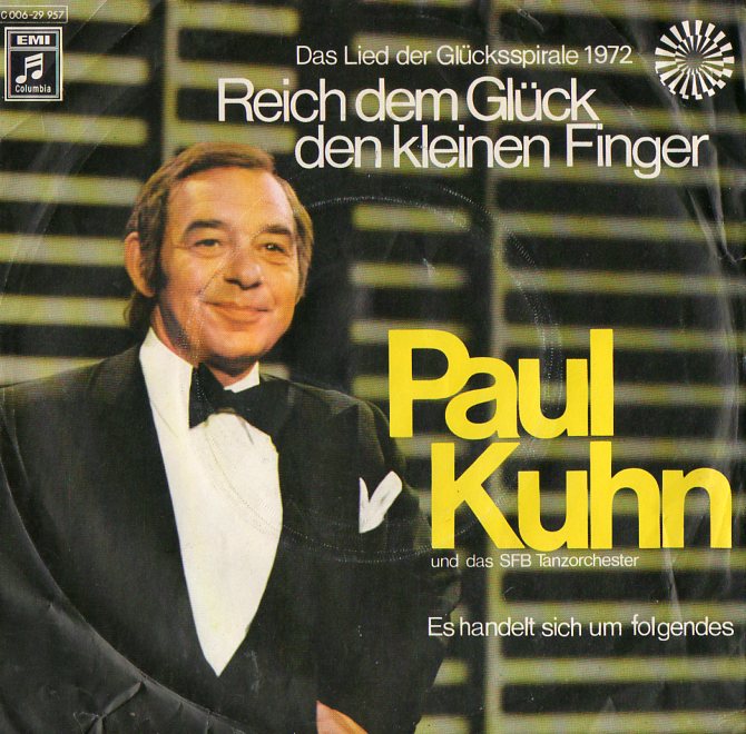 Paul Kuhn Und Das SFB Tanzorchester - Reich dem Glück den kleinen Finger 15314 Vinyl Singles VINYLSINGLES.NL