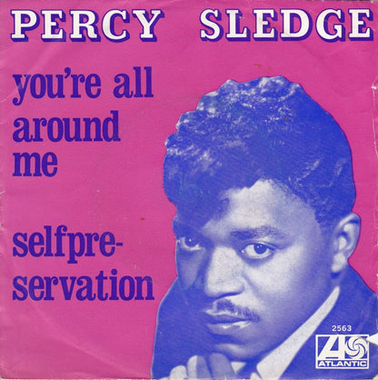 Percy Sledge - You're All Around Me 28299 Vinyl Singles Goede Staat