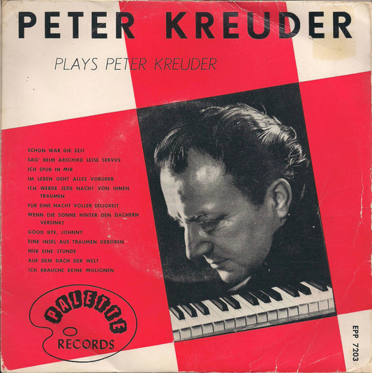 Peter Kreuder - Plays Peter Kreuder (EP) 14434 17013 18309 21749 29908 Vinyl Singles EP VINYLSINGLES.NL