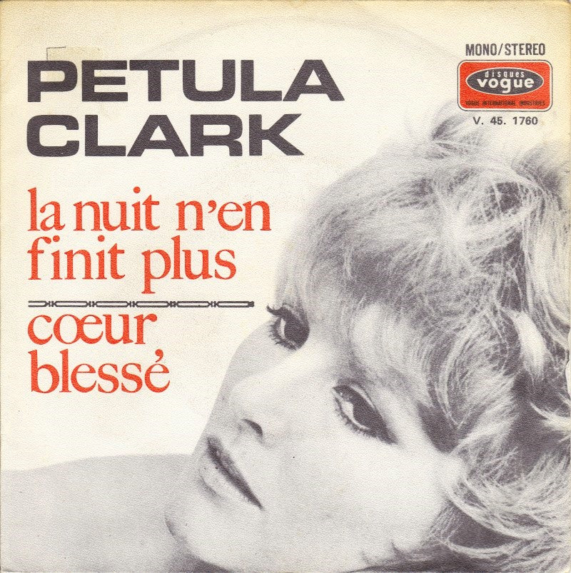 Petula Clark - La Nuit N'En Finit Plus 09683 11498 Vinyl Singles VINYLSINGLES.NL