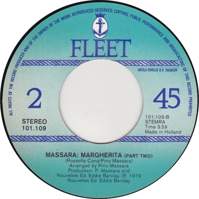 Pino Massara - Margherita 17449 01832 13912 15763 30103 Vinyl Singles VINYLSINGLES.NL