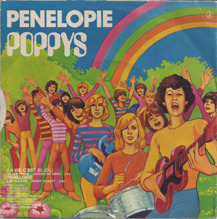 Poppys - La Vie C'est Si Joli 36964 Vinyl Singles Goede Staat