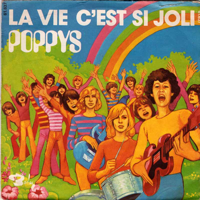 Poppys - La Vie C'est Si Joli 36964 Vinyl Singles Goede Staat