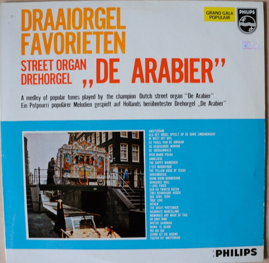 Draaiorgel De Arabier - Draaiorgelfavorieten (LP) 44193 Vinyl LP VINYLSINGLES.NL