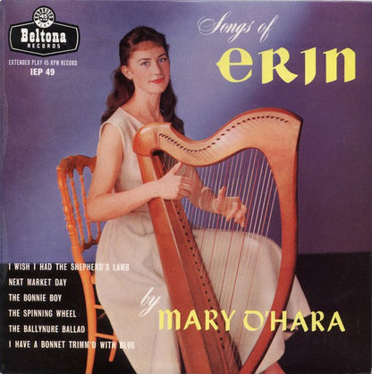 Mary O'Hara - Songs Of Erin No. 1 (EP) Vinyl Singles EP VINYLSINGLES.NL