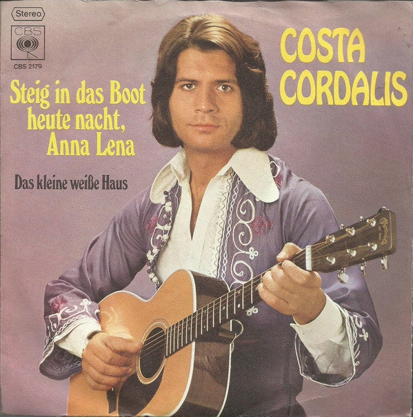 Costa Cordalis - Steig In Das Boot Heute Nacht, Anna Lena 13609 Vinyl Singles Goede Staat