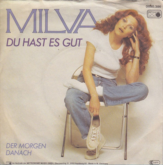 Milva - Du Hast Es Gut 21622 Vinyl Singles Goede Staat