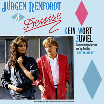 Jurgen Renfordt & Denise - Kein Wort Zuviel Vinyl Singles VINYLSINGLES.NL