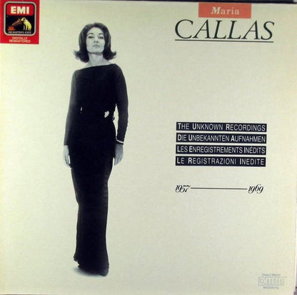 Maria Callas - The Unknown Recordings, 1957-1969 (LP) 42616 Vinyl LP Goede Staat