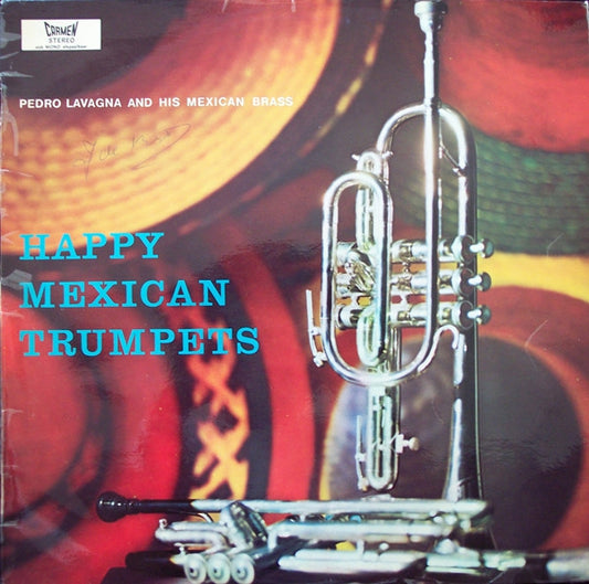 Pedro Lavagna And His Mexican Brass - Happy Mexican Trumpets (LP) 44761 Vinyl LP VINYLSINGLES.NL