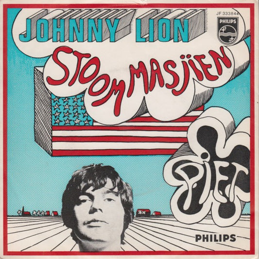 Johnny Lion - Stoommasjien 19148 Vinyl Singles Goede Staat