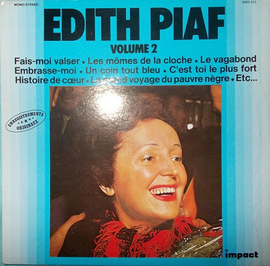 Edith Piaf - Volume 2 (LP) 44070 Vinyl LP VINYLSINGLES.NL
