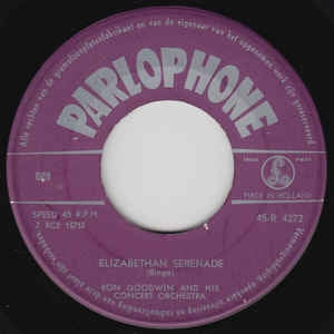 Ron Goodwin And His Orchestra - Elizabethan Serenade Vinyl Singles VINYLSINGLES.NL
