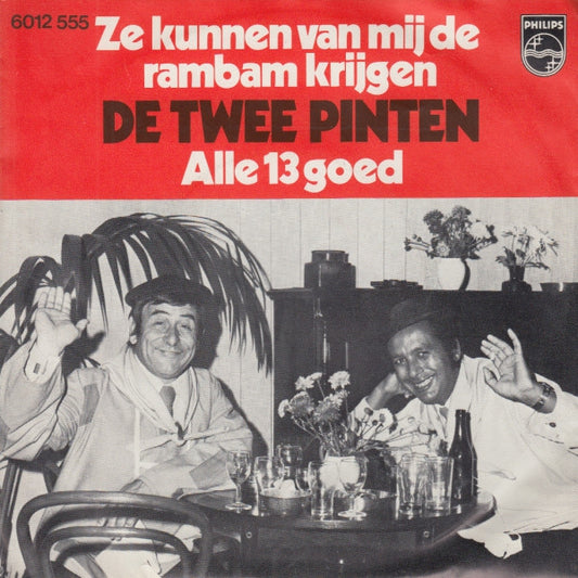 Twee Pinten - Ze Kunnen Van Mij De Rambam Krijgen 14340 Vinyl Singles Goede Staat