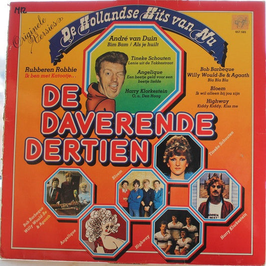 Various - De Daverende Dertien (De Hollandse Hits Van Nu) (LP) 44063 Vinyl LP Goede Staat