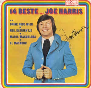 Joe Harris - 14 Beste Van Joe Harris (LP) 43802 Vinyl LP VINYLSINGLES.NL
