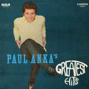 Paul Anka - Paul Anka's Greatest Hits (LP) (B) Vinyl LP Gebruikssporen!