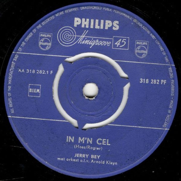 Jerry Bey - In M'n Cel 06881 03025 Vinyl Singles VINYLSINGLES.NL