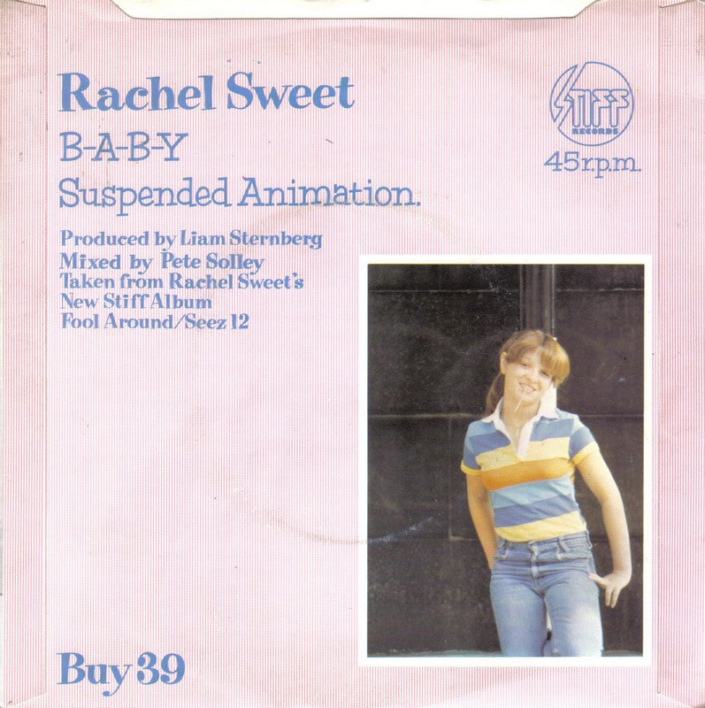Rachel Sweet - B-A-B-Y 19397 Vinyl Singles Goede Staat