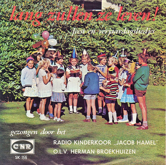 Radio Kinderkoor Jacob Hamel - Lang Zullen Ze Leven (EP) 33678 Vinyl Singles EP VINYLSINGLES.NL