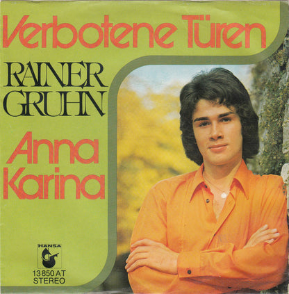 Rainer Gruhn - Verbotene Turen 09575 Vinyl Singles Goede Staat