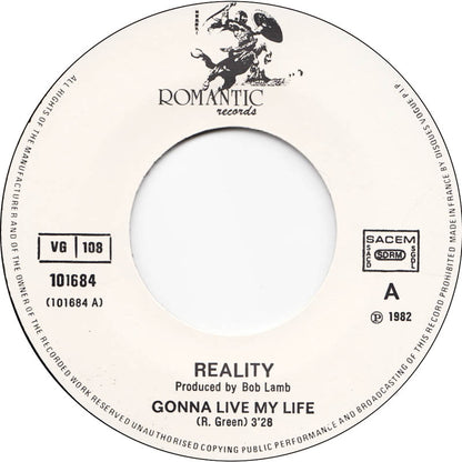 Reality - Gonna Live My Life 17467 Vinyl Singles VINYLSINGLES.NL