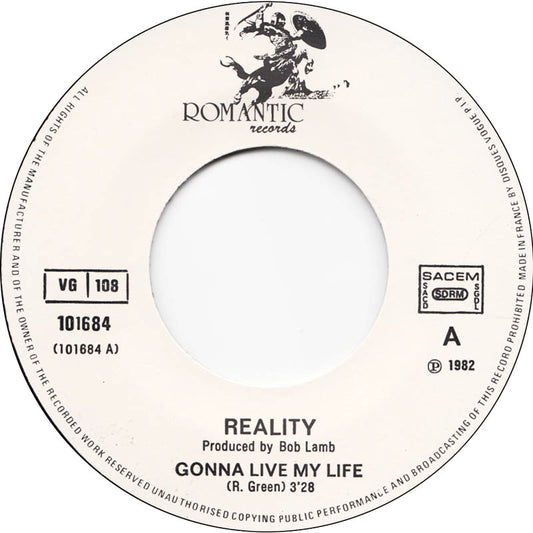 Reality - Gonna Live My Life