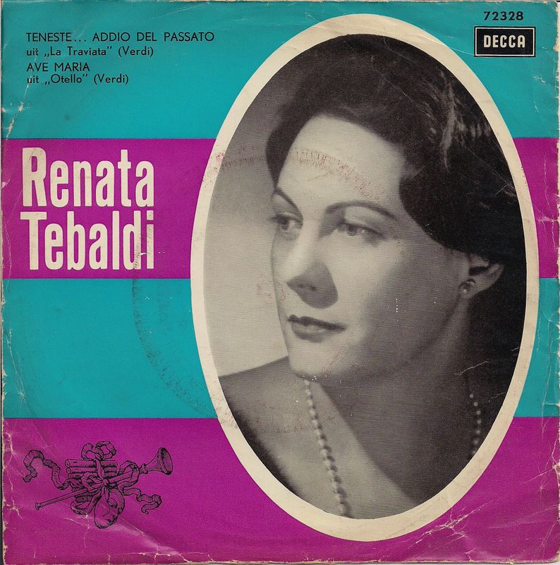 Renata Tebaldi - Teneste La Promessa 03633 Vinyl Singles Goede Staat