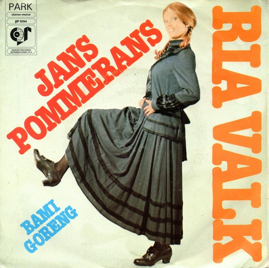 Ria Valk - Jans Pommerans 27195 Vinyl Singles Goede Staat