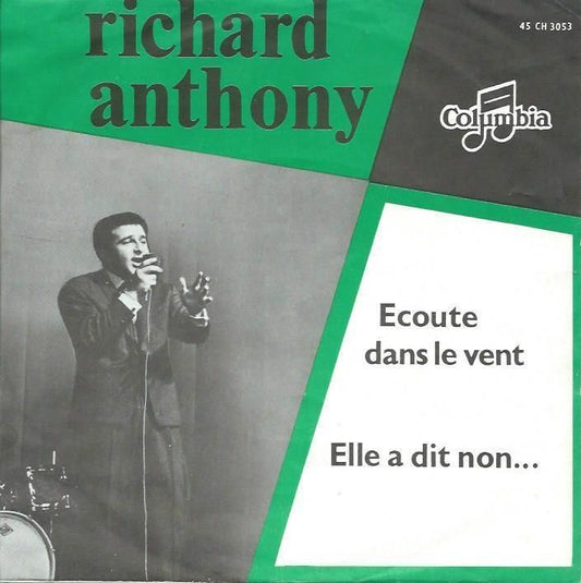 Richard Anthony - Ecoute Dans Le Vent 23049 Vinyl Singles Goede Staat