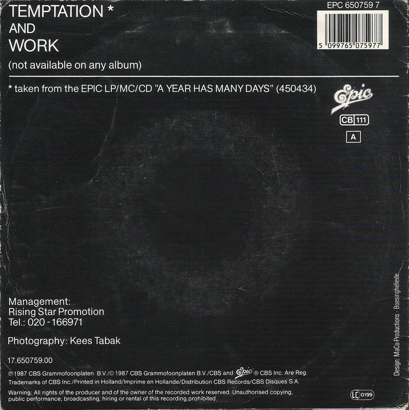 Richenel - Temptation 39661 Vinyl Singles Goede Staat