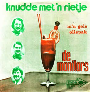 Monitors - Knudde Met 'n Rietje Vinyl Singles Vinyl (VG) <br> Hoes (G+)