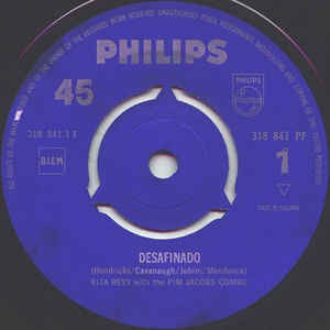 Rita Reys & The Pim Jacobs Combo - Desafinado Vinyl Singles VINYLSINGLES.NL
