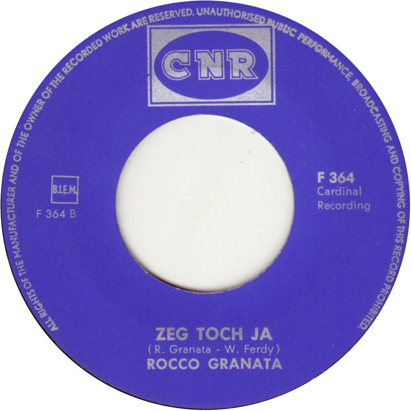 Rocco Granata - Noordzeestrand 02988 07100 Vinyl Singles Goede Staat