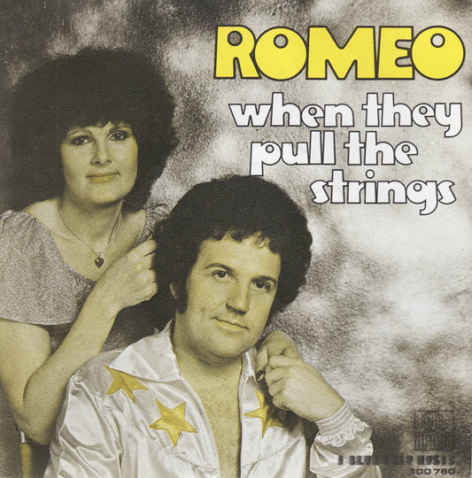 Romeo - When They Pull The Strings **2** Vinyl Singles Vinyl Very Good (VG) <br> Hoes Good Plus (G+)