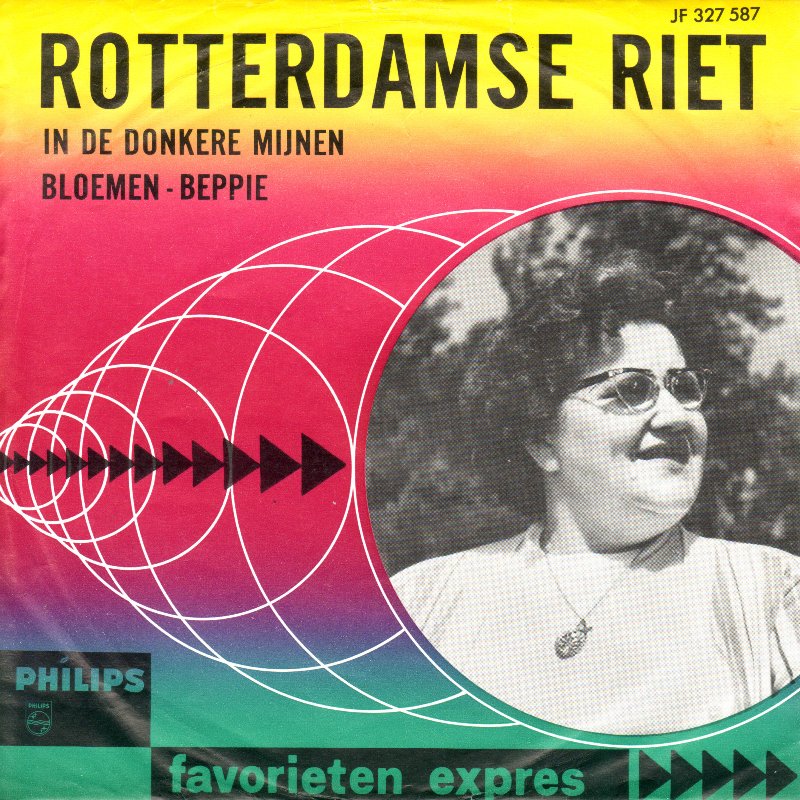 Rotterdamse Riet - In De Donkere Mijnen 11302 Vinyl Singles VINYLSINGLES.NL