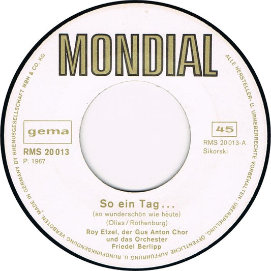 Roy Etzel - So Ein Tag