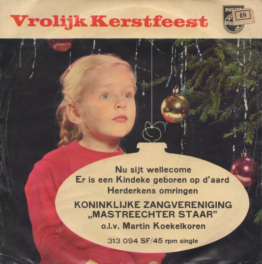 Mastreechter Staar - Vrolijk Kerstfeest 33671 Vinyl Singles VINYLSINGLES.NL