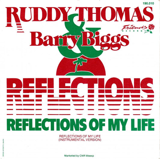 Ruddy Thomas & Barry Biggs - Reflections Of My Life 23208 Vinyl Singles Goede Staat