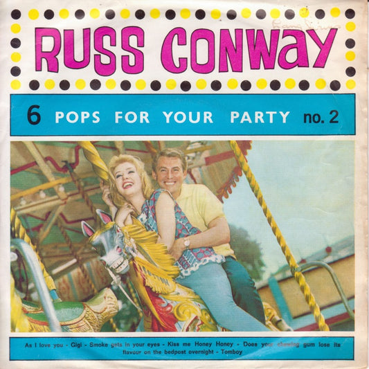 Russ Conway - 6 Pops For Party 2 13595 Vinyl Singles Goede Staat