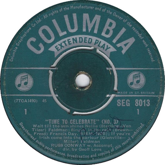 Russ Conway - Time To Celebrate (No. *)