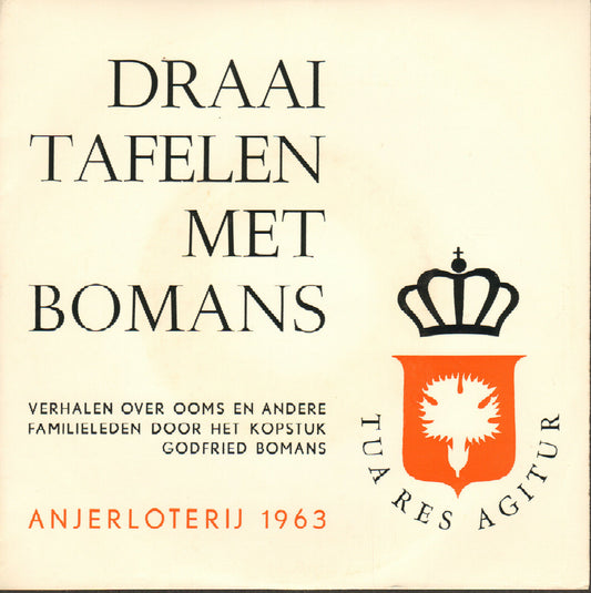 Godfried Bomans - Draaitafelen Met Bomans (EP) 22362 Vinyl Singles EP Goede Staat