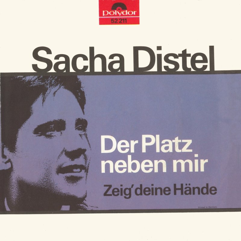 Sacha Distel - Der Platz Neben Mir 21631 Vinyl Singles Goede Staat