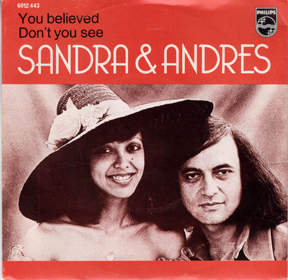 Sandra & Andres - You Believed 15170 Vinyl Singles Goede Staat